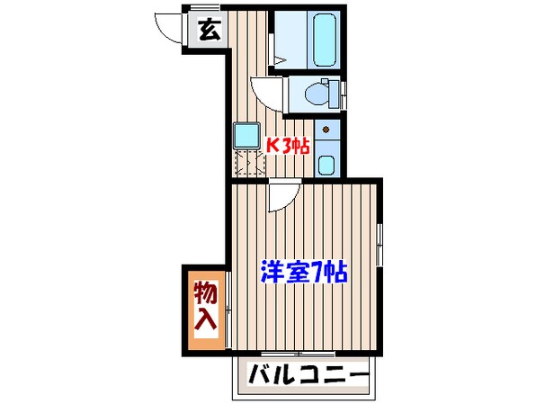 ア－バンハイツ安養寺の物件間取画像